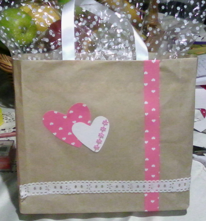 COMO ELABORAR BOLSA DE REGALO